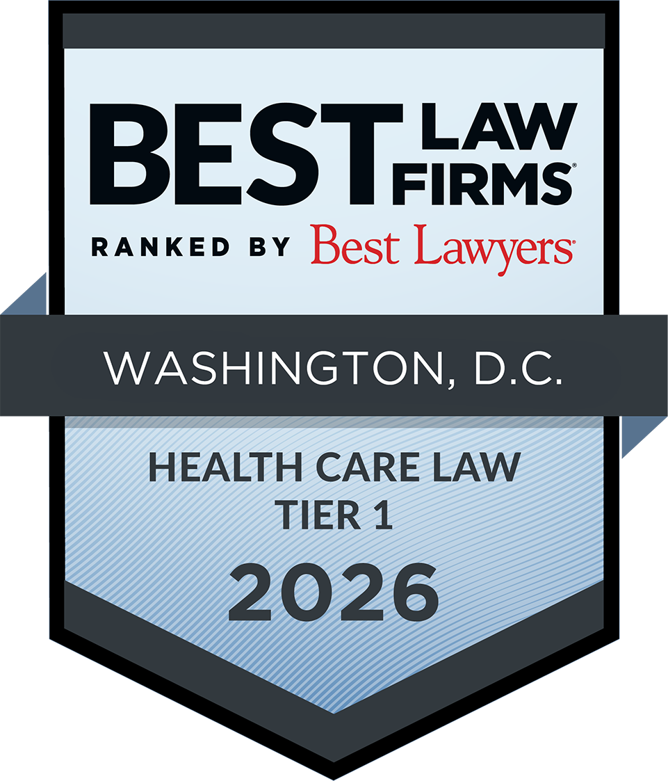 Best Law Firms 2026 Health Care Law Tier 1 Badge